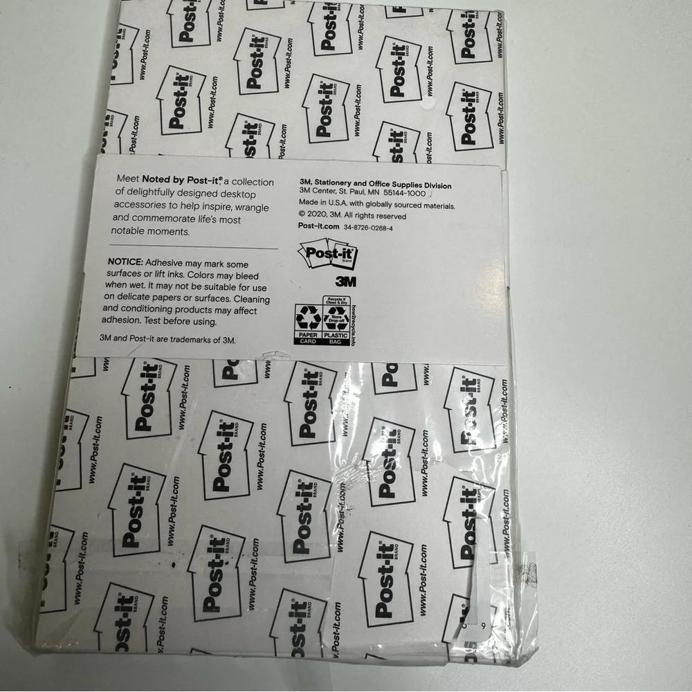 Posted note pads 2 pen set box of 50 thank you note cards